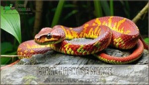 coral hognose snake