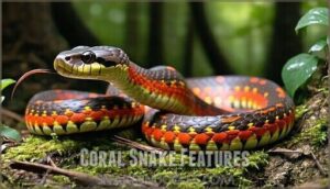 coral snake features