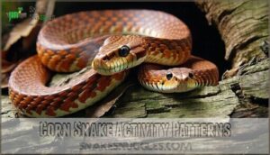 corn snake activity patterns