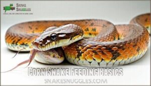 corn snake feeding basics