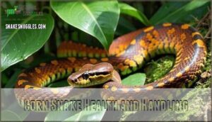 corn snake health and handling