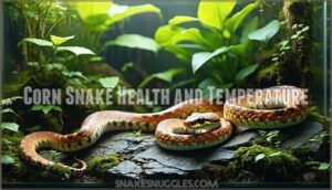corn snake health and temperature