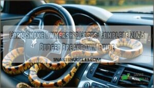corn snake ownership costs