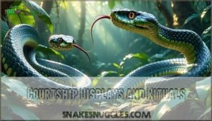 courtship displays and rituals
