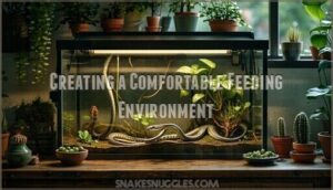 creating a comfortable feeding environment