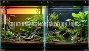 creating thermoregulation zones