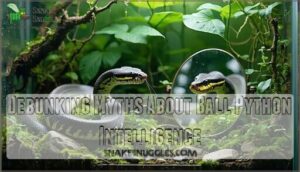 debunking myths about ball python intelligence