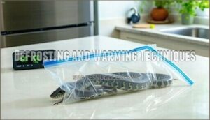 defrosting and warming techniques