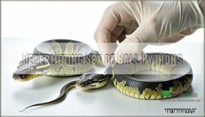 determining sex of ball pythons