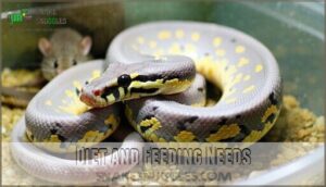 diet and feeding needs