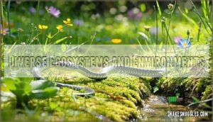 diverse ecosystems and environments