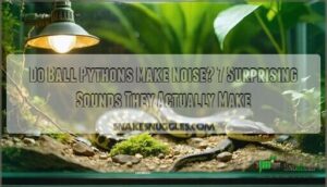 do ball pythons make noise