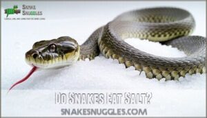do snakes eat salt