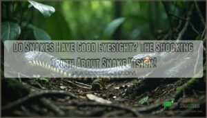 do snakes have good eyesight