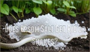 does epsom salt get rid of snakes