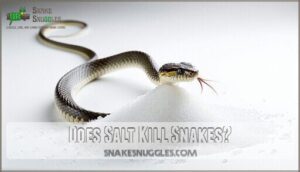 does salt kill snakes