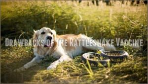 drawbacks of the rattlesnake vaccine