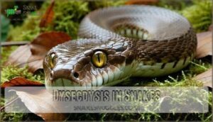 dysecdysis in snakes