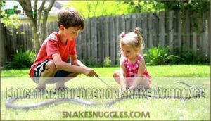 educating children on snake avoidance
