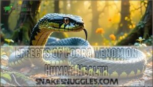 effects of cobra venom on human health