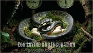 egg laying and incubation