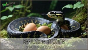 egg laying behavior
