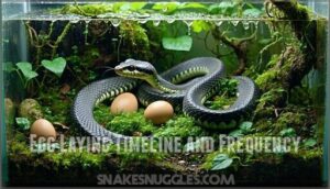 egg laying timeline and frequency
