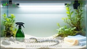 enclosure cleaning