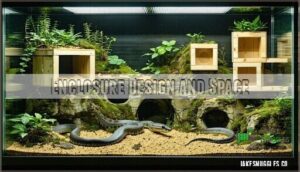 enclosure design and space