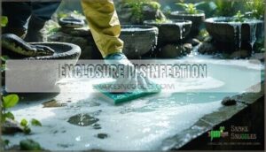 enclosure disinfection