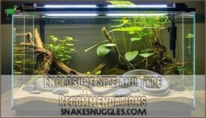 enclosure size and type recommendations