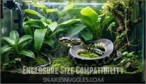 enclosure size compatibility