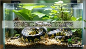 enclosure size requirements