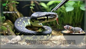 encouraging reluctant feeders