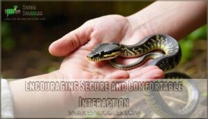 encouraging secure and comfortable interaction