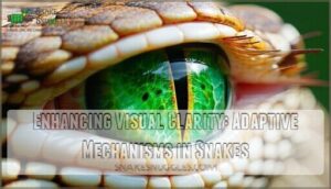 enhancing visual clarity: adaptive mechanisms in snakes