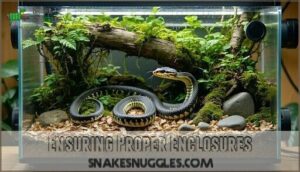 ensuring proper enclosures