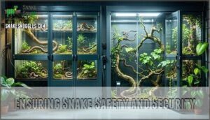 ensuring snake safety and security