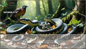 environmental influences on snake family dynamics