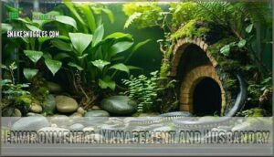 environmental management and husbandry