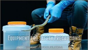 equipment and safety precautions