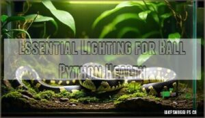 essential lighting for ball python health