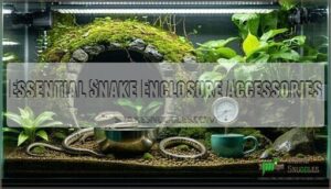 essential snake enclosure accessories