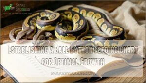establishing a ball python feeding chart for optimal growth