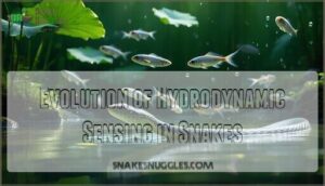 evolution of hydrodynamic sensing in snakes