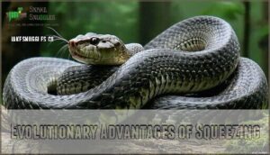 evolutionary advantages of squeezing