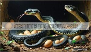 exceptions and unusual cases