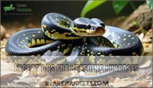 exceptions for breeding purposes