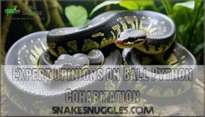 expert opinions on ball python cohabitation
