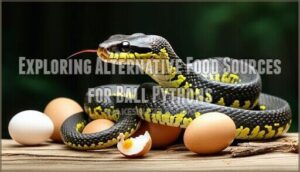 exploring alternative food sources for ball pythons